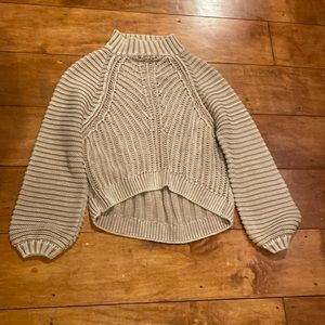 Free people sweetheart sweater size XL